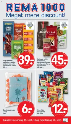Eksempel på tilbudsavis Tilbudsavis fra butik Rema 1000 gyldig fra 14/09/2025