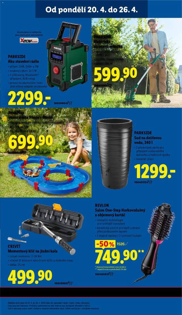 Nový Lidl leták od 20.04.
