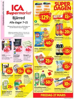 Förhandsgranska reklamblad Bjärred från butik ICA Supermarket gäller från 23/03/2026