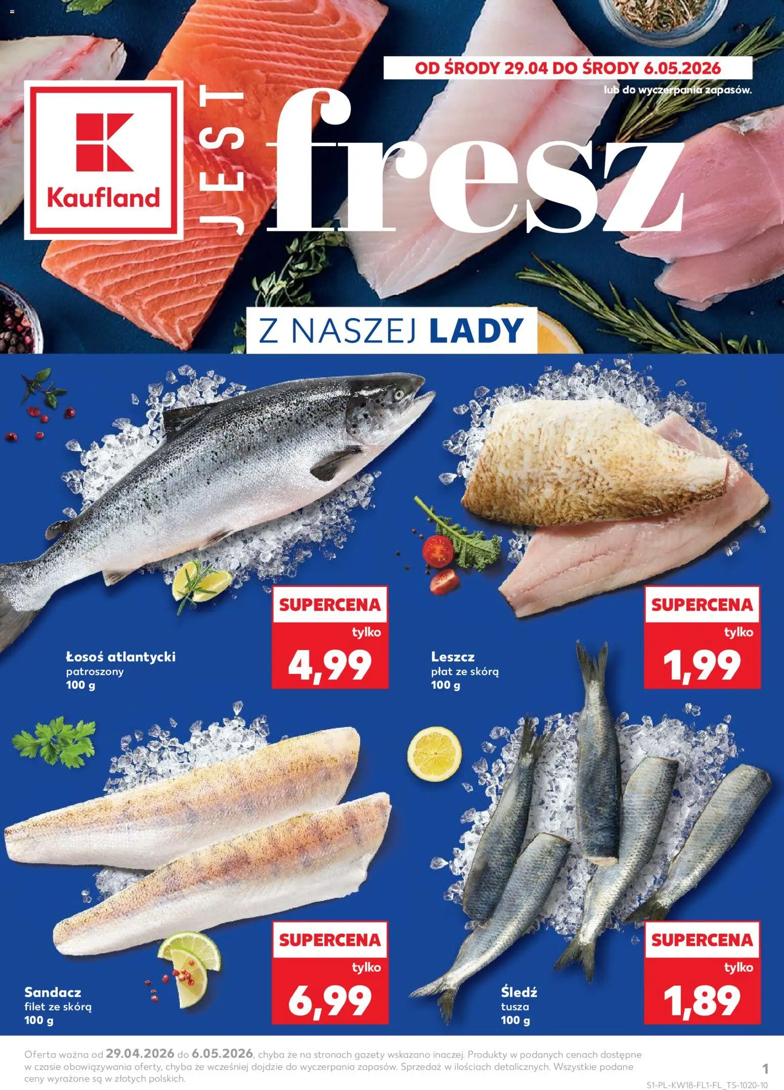 Náhled nabídky: Kaufland Polsko Kaufland Polsko leták - Jest fresz platný od 29.04.2026