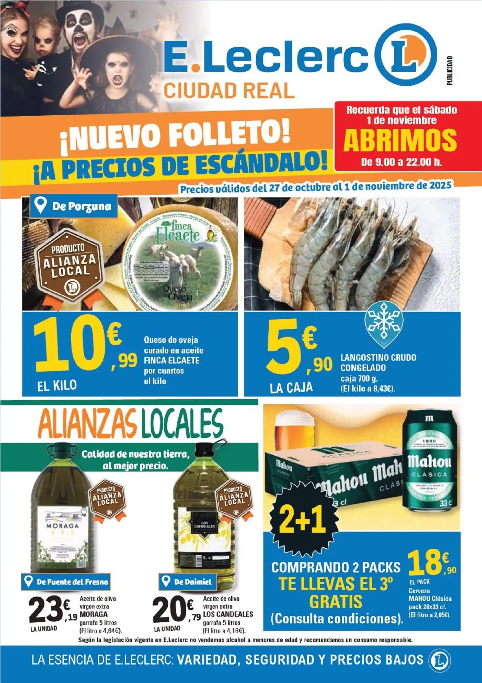 E.Leclerc Folleto > 27/10 - 01/11/2025 > Ofertas