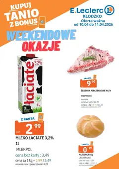 Pogląd gazetki "E.Leclerc gazetka - Kłodzko" ze sklepu E.Leclerc ważnej od 10.04.2026