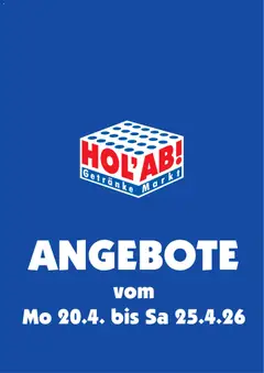 Vorschau von dem Prospekt des Geschäftes HOL’AB!, gültig ab dem 20.04.2026