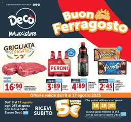 Anteprima dell'opuscolo Volantino MaxiStore - Racale dal negozio Decò valido da 08/08/2025