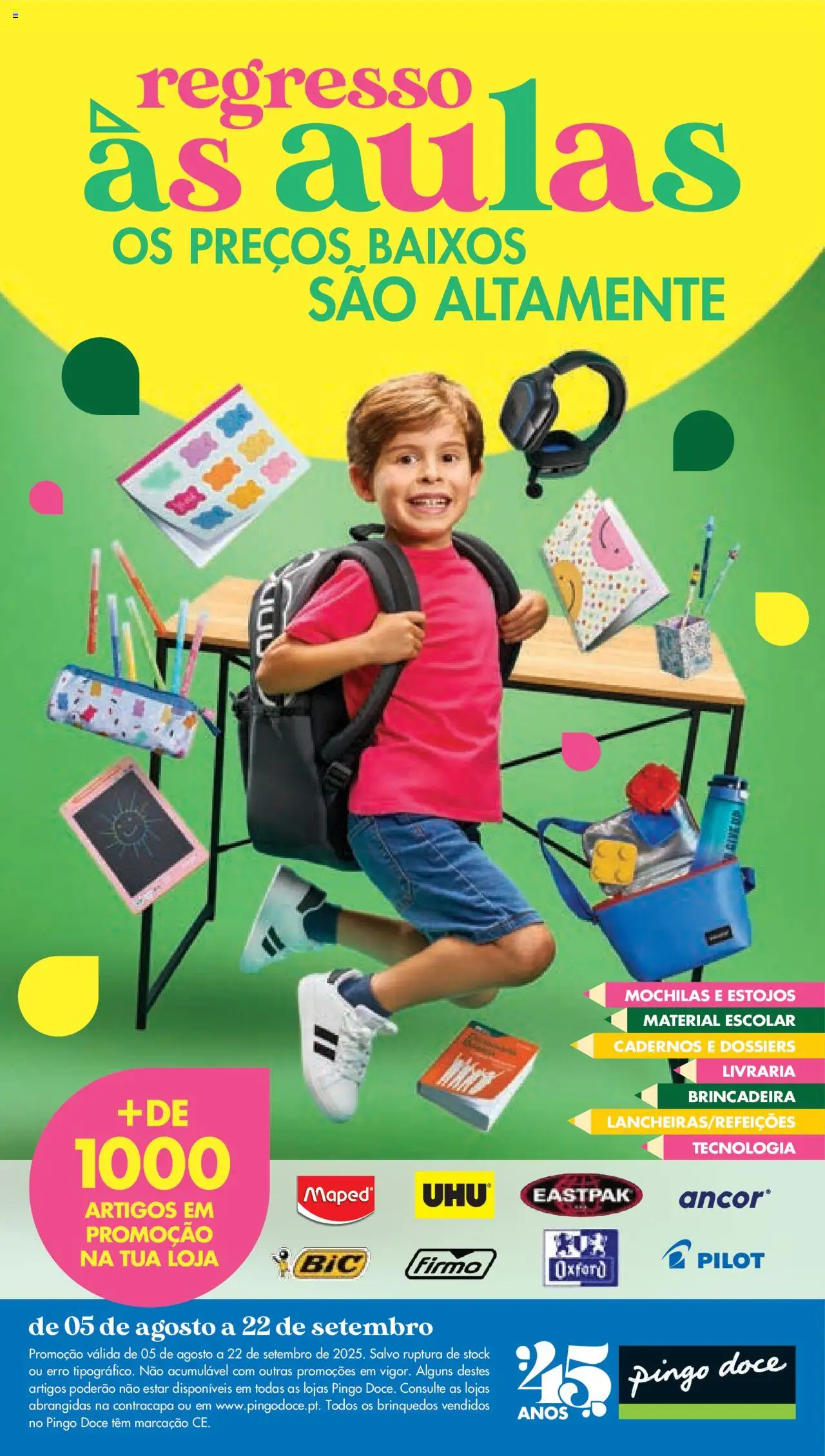 Pingo Doce Folheto de 05/08/2025 - catálogo esta semana - página 1