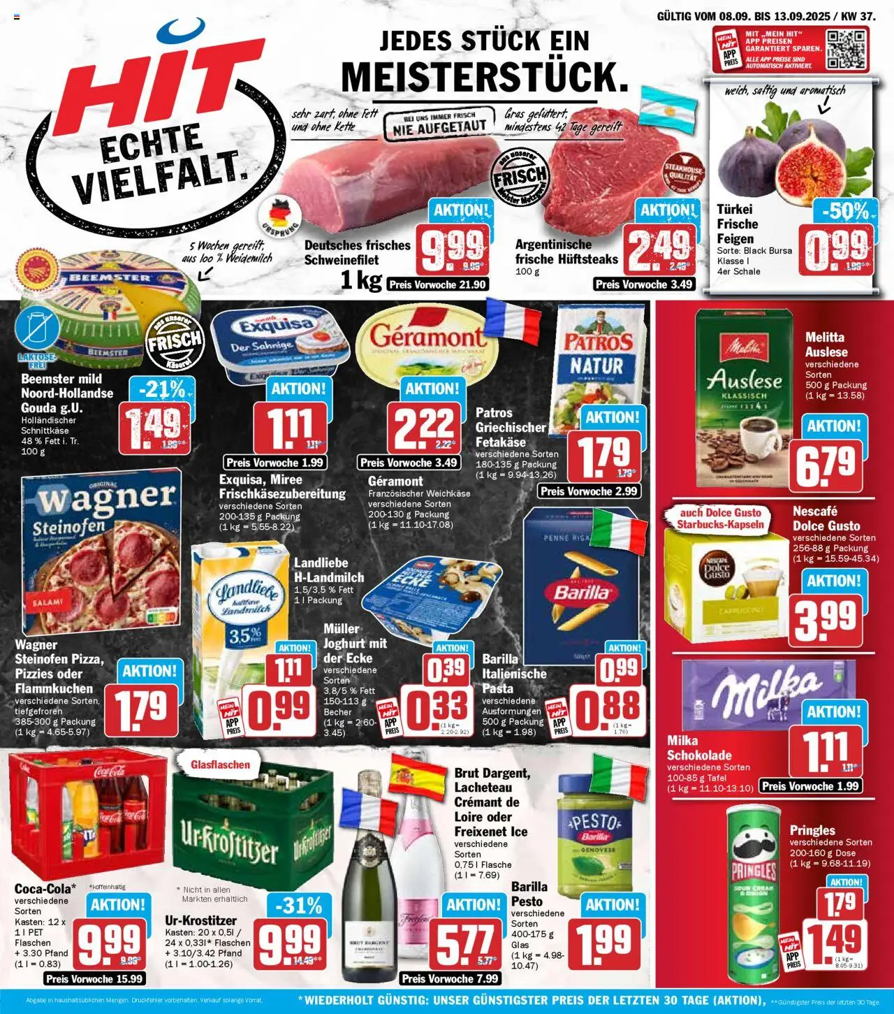 HIT Prospekt ab 08.09.2025 nächste Woche > Wochenprospekt