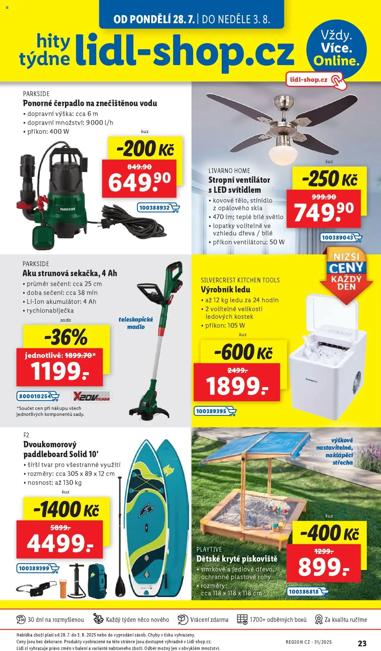  LIDL leták příští týden od 28.07.2025 >> Lidl Akce