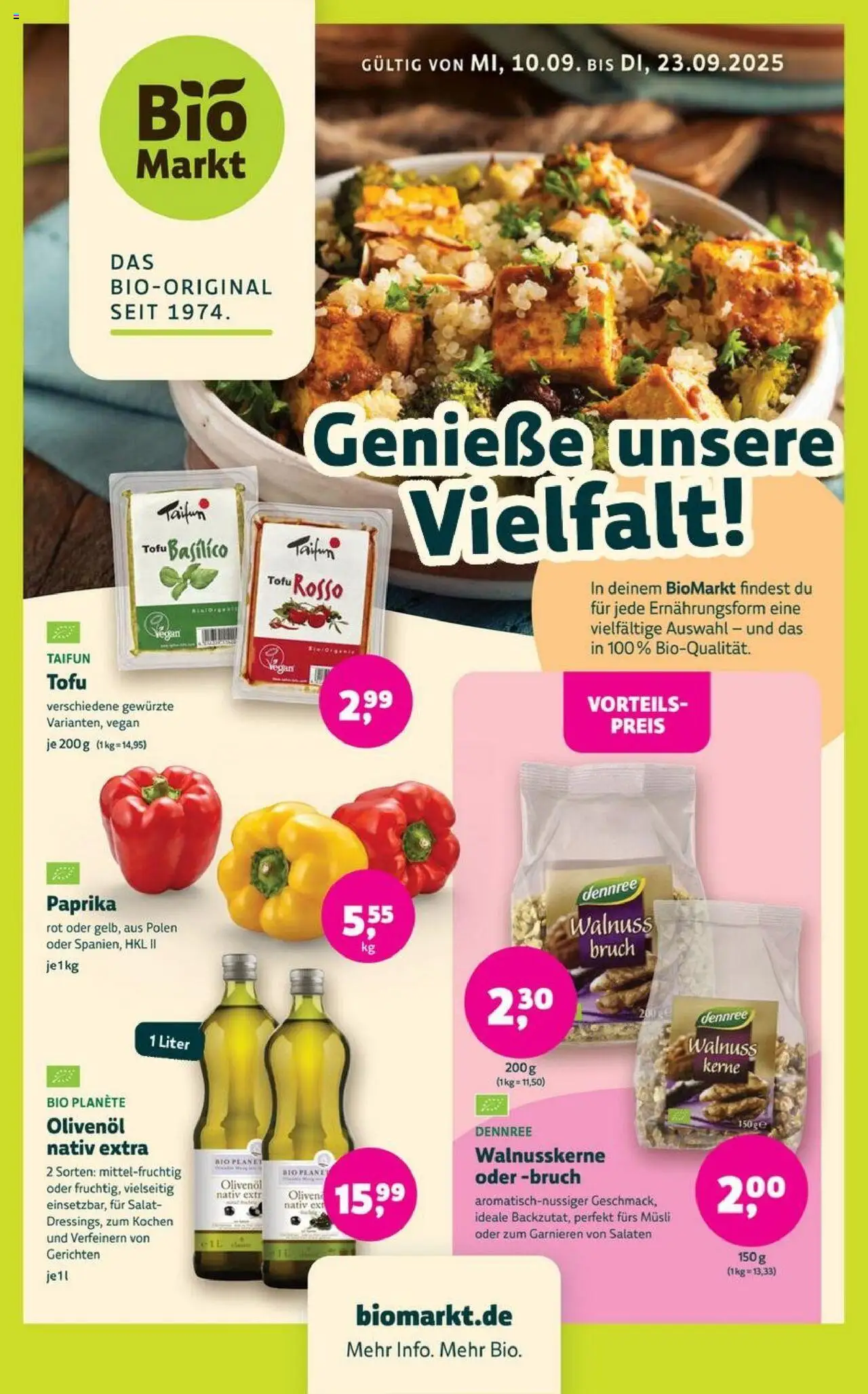 Denns BioMarkt Angebote (vom 10.09.2025 - 23.09.2025)