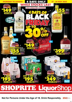 Preview of Shoprite flyer valid from 27/11/2025