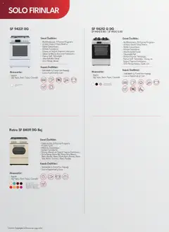 Vestel Beyaz Eşyalar Katalog 03.06.2025 - Broşürünün önizlemesi | Strana: 64