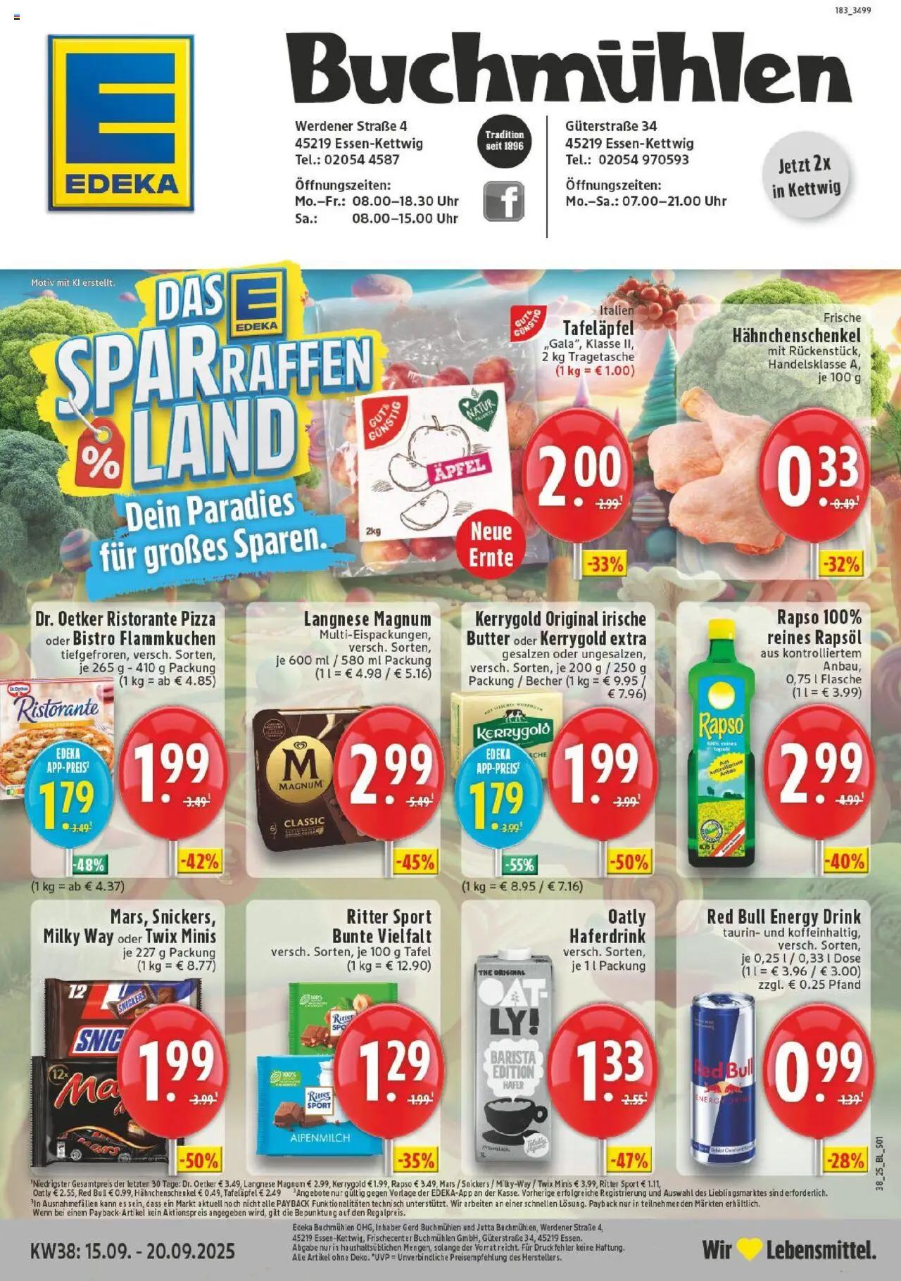 EDEKA Prospekt ab 14.09.2025 - Prospekt Essen-Kettwig Online