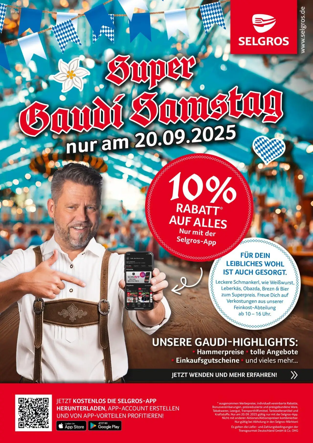 Selgros Super Gaudi Samstag (vom 20.09.2025 - 20.09.2025)