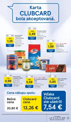 Náhľad Tesco letáku platného od 08.12.2025 | Strana: 29