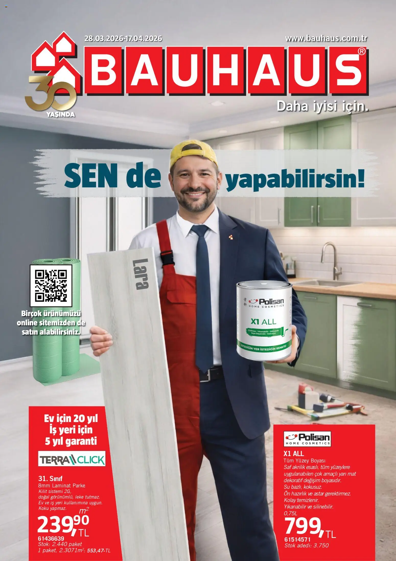 Bauhaus Bauhaus Katalog 28.03.2026 - Broşürünün önizlemesi