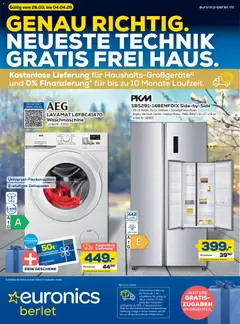 Vorschau von dem Prospekt des Geschäftes Euronics, gültig ab dem 26.03.2026