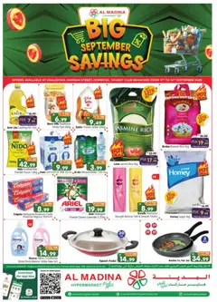 Preview of the catalogue Offers of store Al Madina valid from 11 Sep, 2025