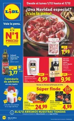 Vista previa del folleto de la tienda Lidl válido desde el 01/12/2025 