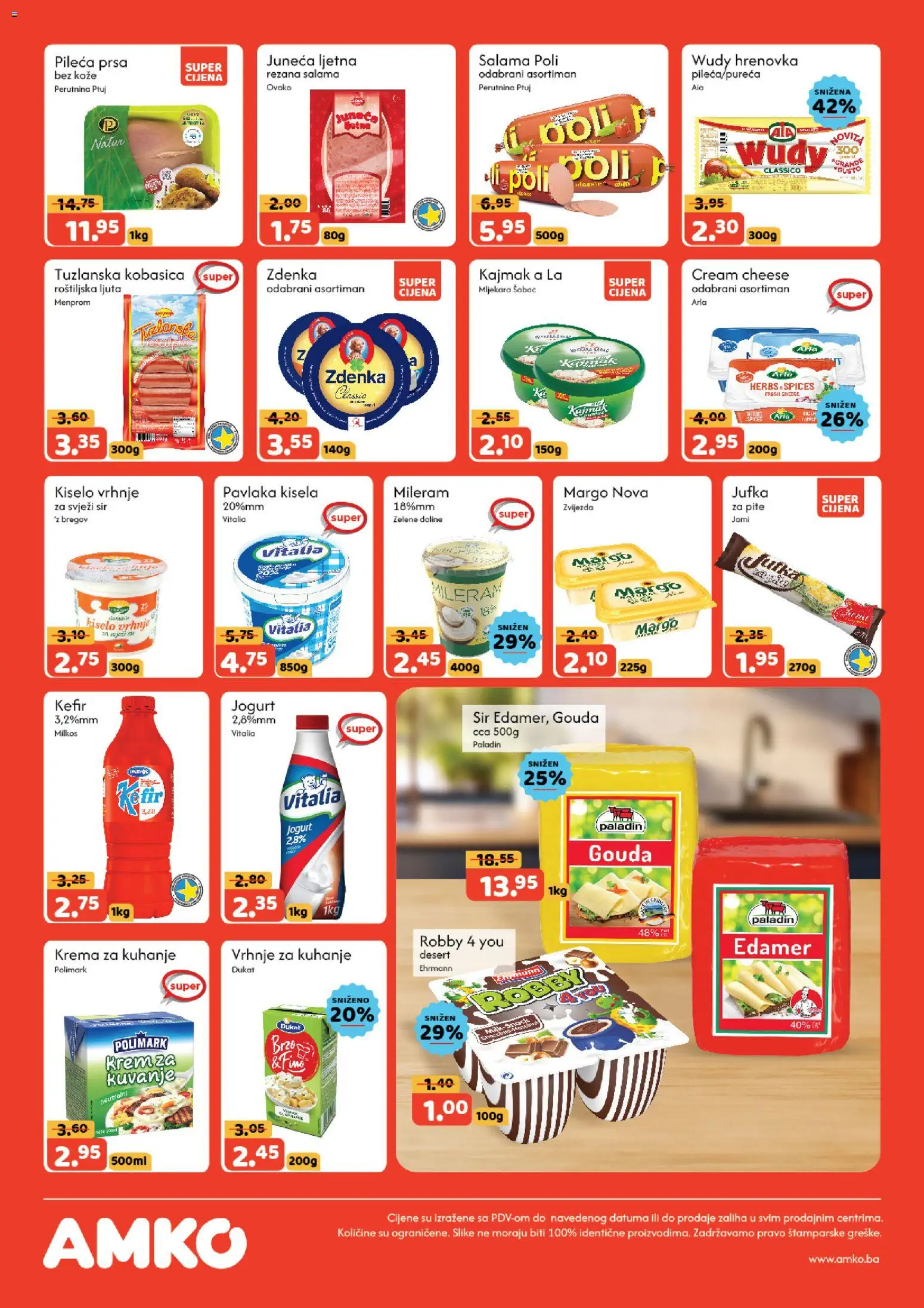 Pregled letka Katalog trgovine AMKO vrijedi od 2025.12.04