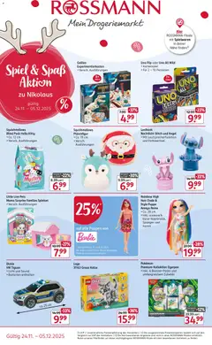 Vorschau von dem Prospekt des Geschäftes Rossmann, gültig ab dem 24.11.2025