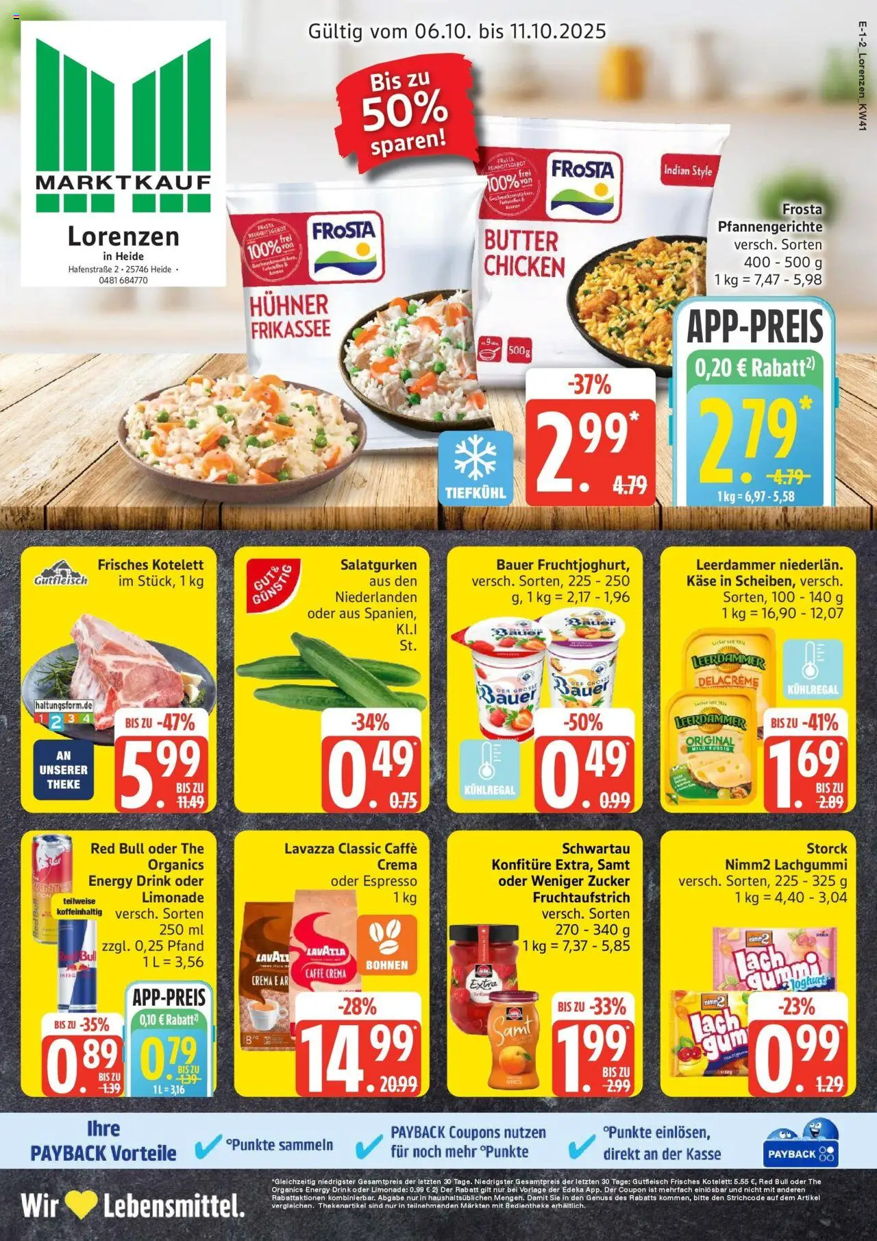 MARKTKAUF Prospekt ab Montag 06.10.2025 > Marktkauf: Wochenangebote