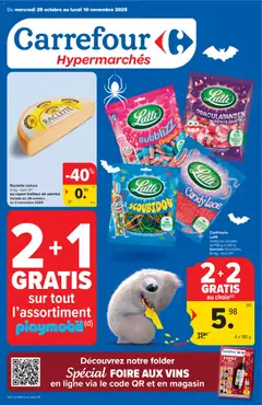 Prévisualisation de Hypermarchés Promotions du magasin Carrefour formulaire valide 29/10/2025