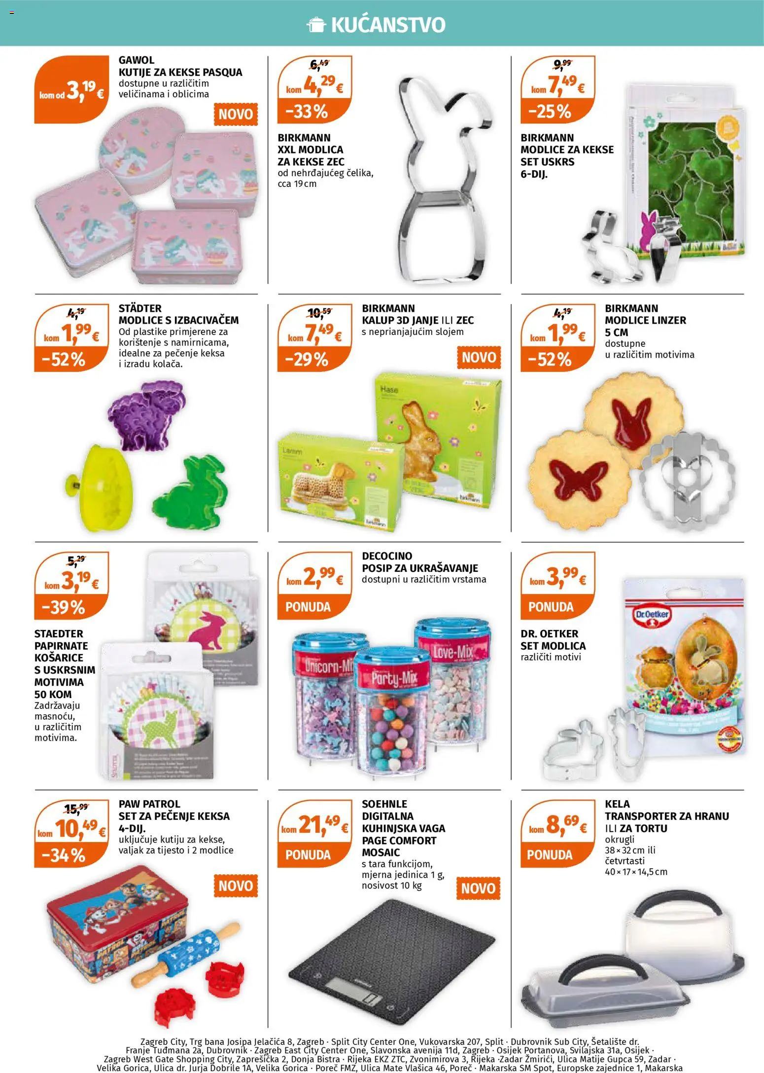Pregled letka Ponuda odjela kućanstva trgovine Müller vrijedi od 19.03.2026