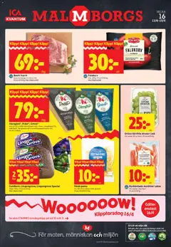 Förhandsgranska reklamblad Malmö från butik ICA Kvantum gäller från 13/04/2026
