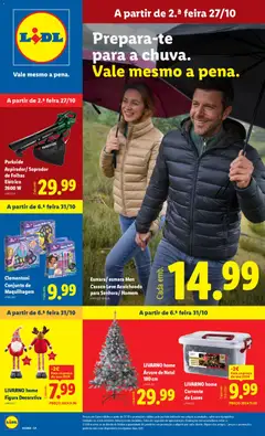 Pré-visualização do folheto da loja Lidl válida a partir de 27/10/2025