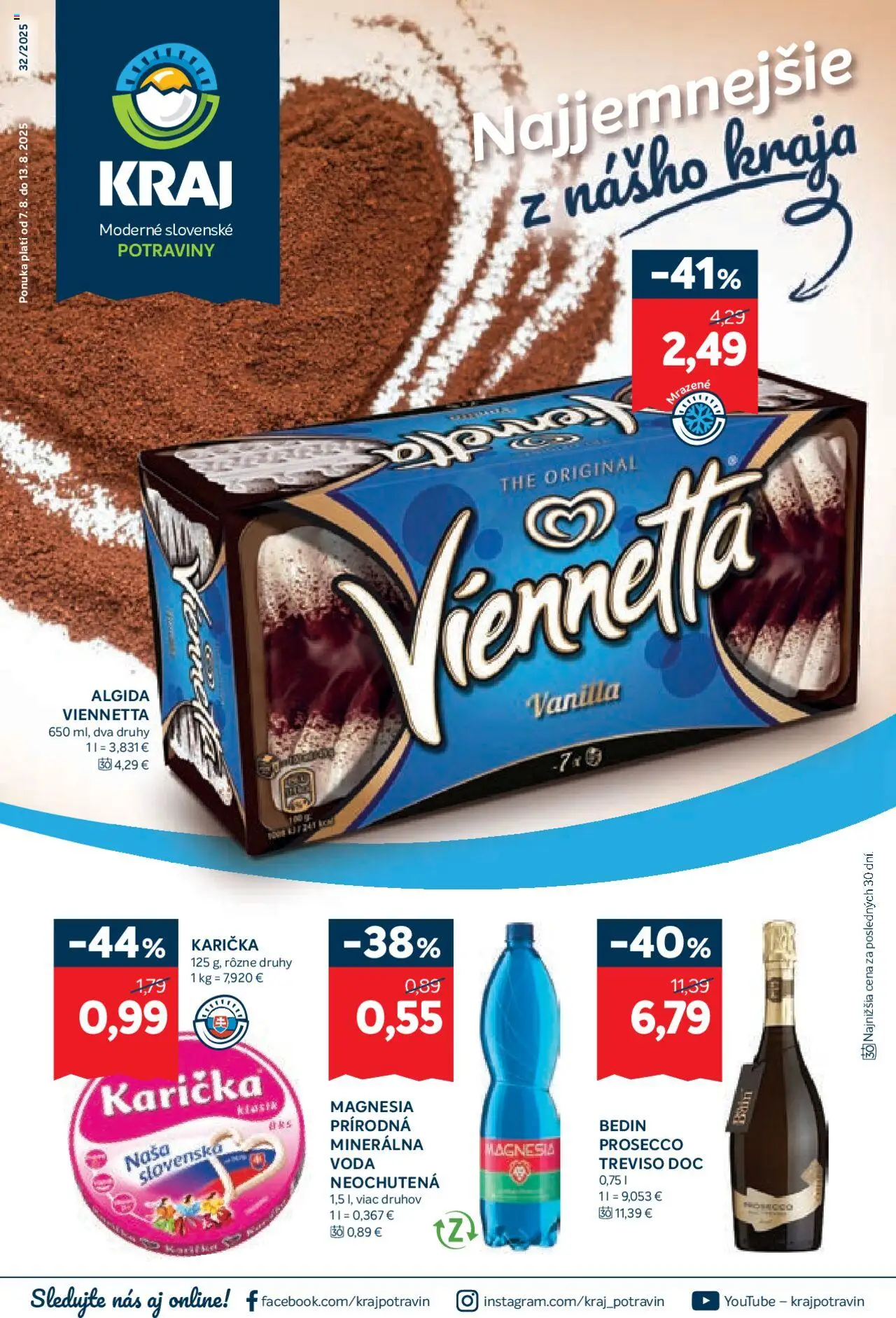 Kraj Leták (07.08. - 13.08.2025) - Akčná ponuka