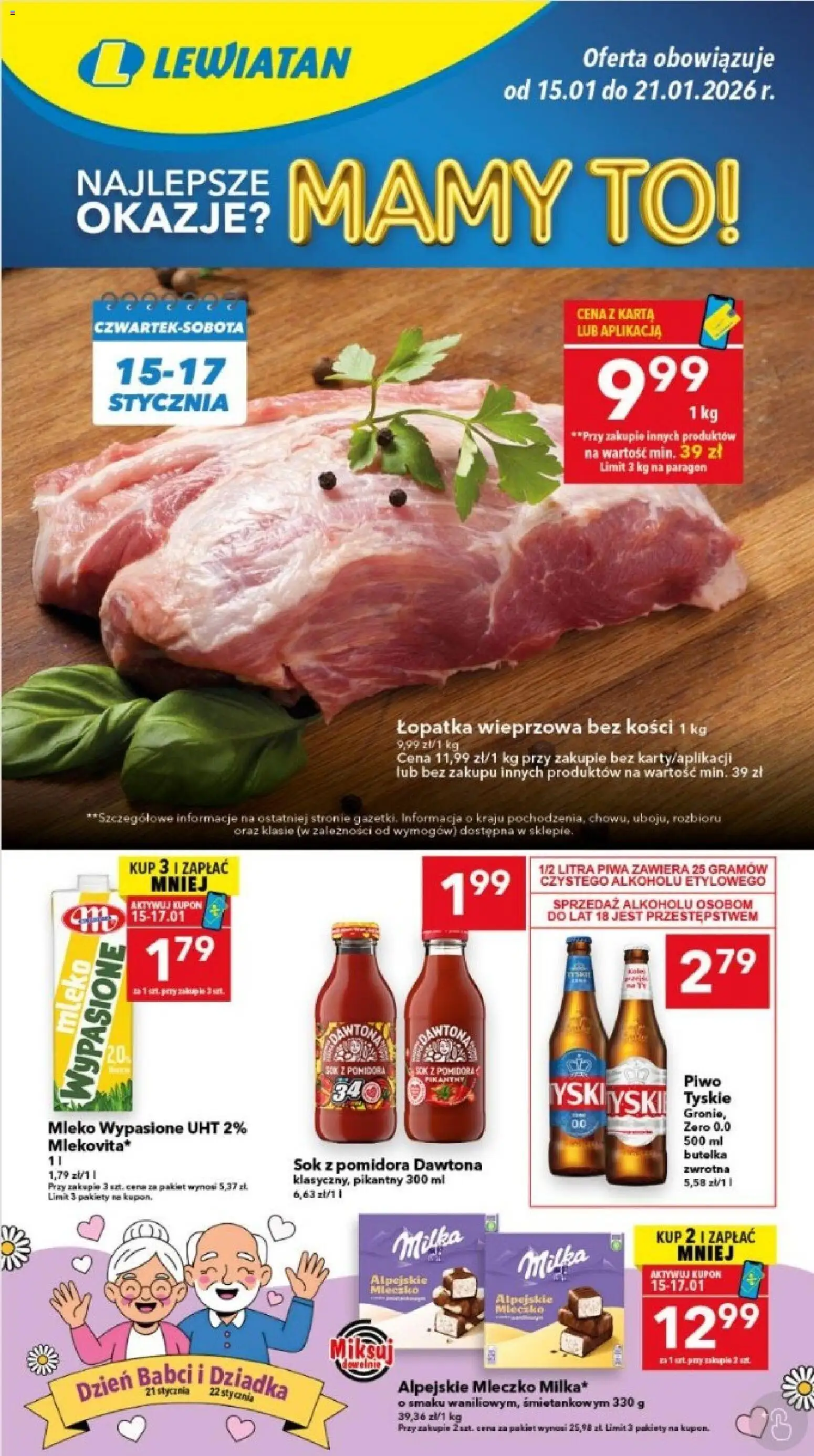 Pogląd gazetki "Lublin" ze sklepu Lewiatan ważnej od 15.01.2026