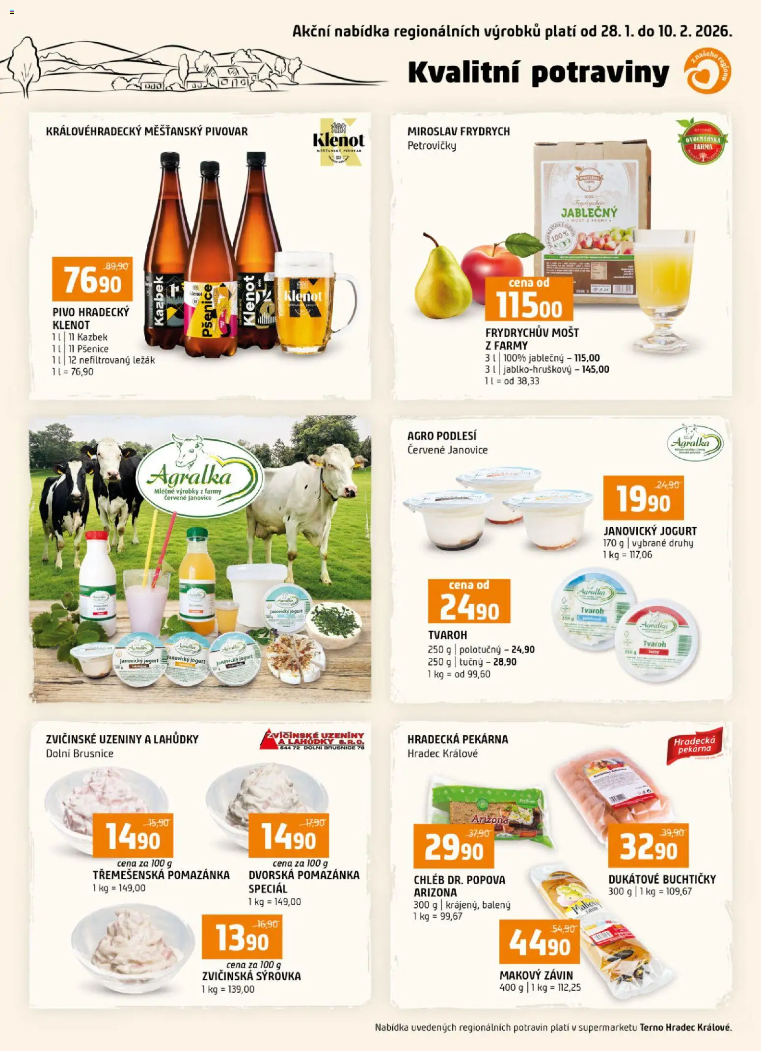 Náhled nabídky: Terno Leták - Hradec Králové platný od 28.01.2026