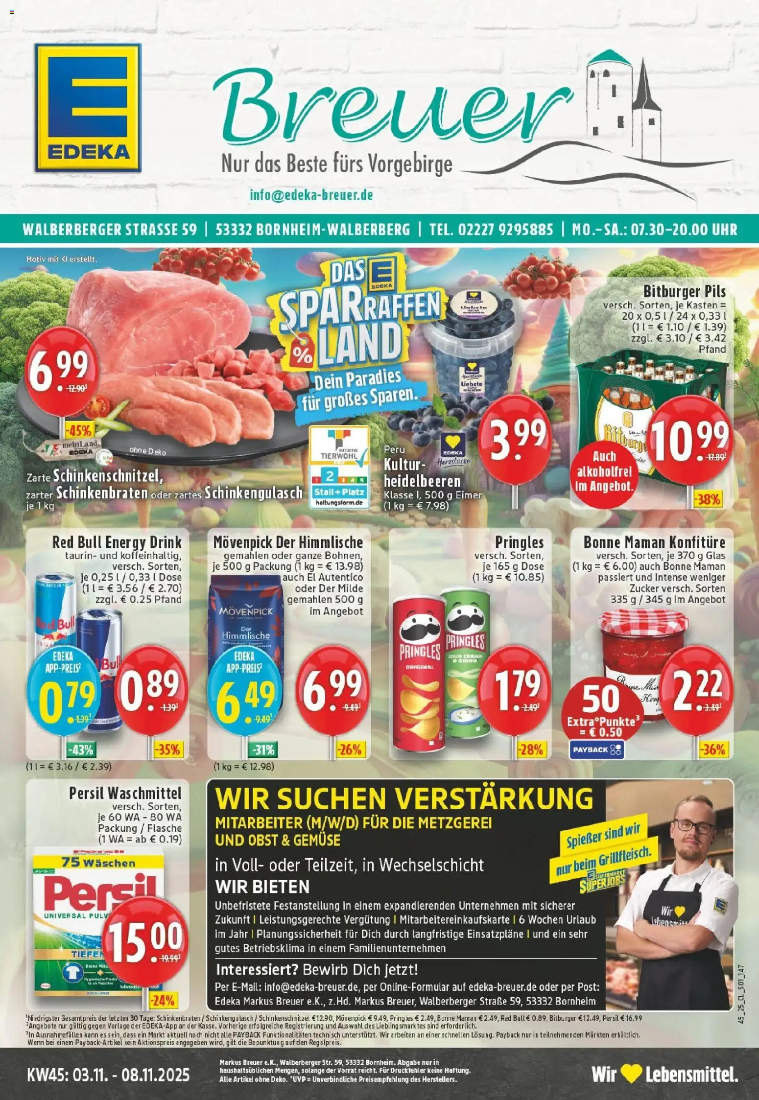 Vorschau von dem Prospekt des Geschäftes Edeka, gültig ab dem 02.11.2025