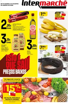 Pré-visualização do folheto da loja Intermarché válida a partir de 15/01/2026