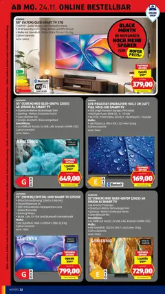 Hofer AT - Black Friday megtekintése, amely érvényes 2025.11.21.-től | Oldal: 46