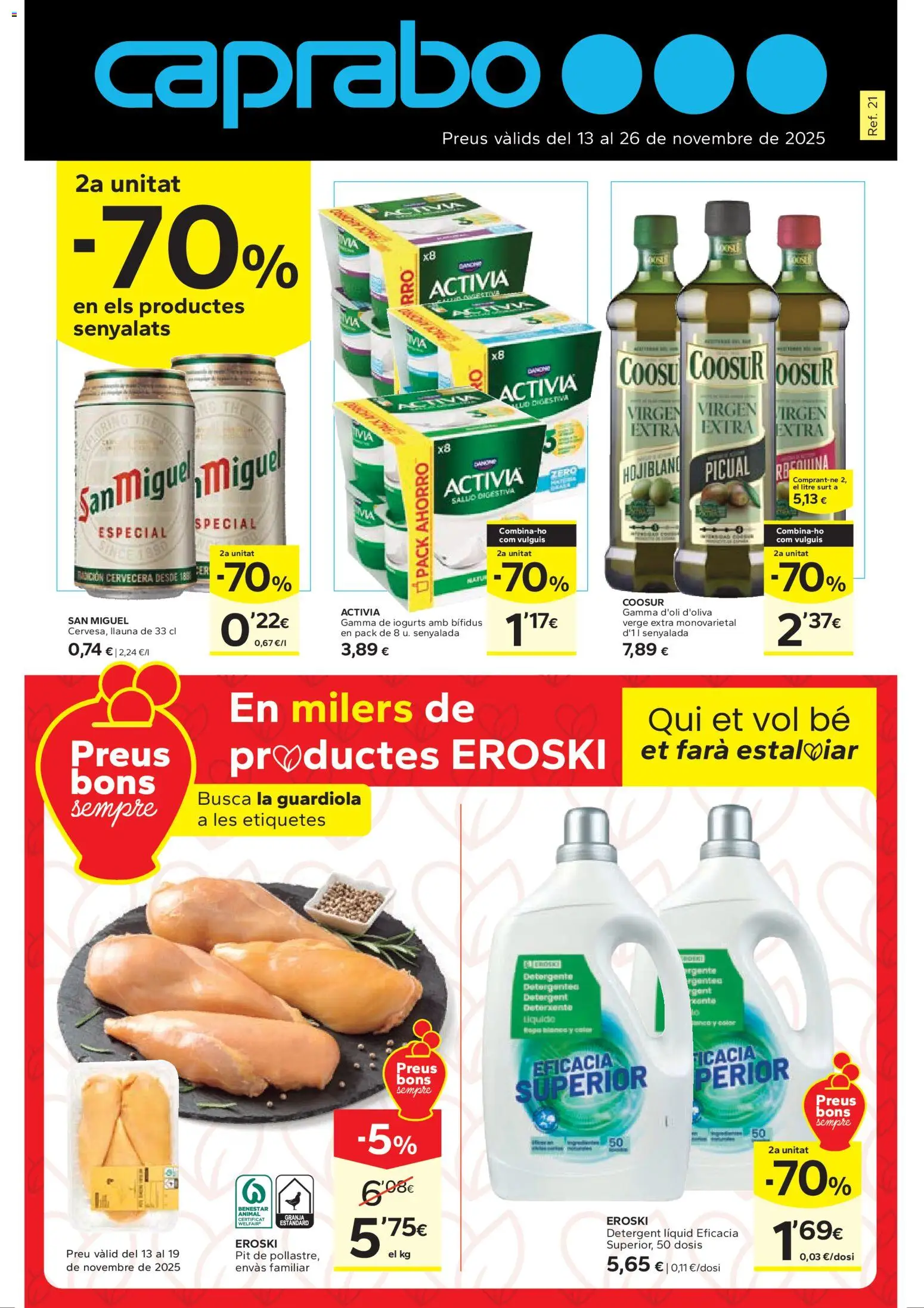 Vista previa del folleto de la tienda Caprabo válido desde el 13/11/2025 