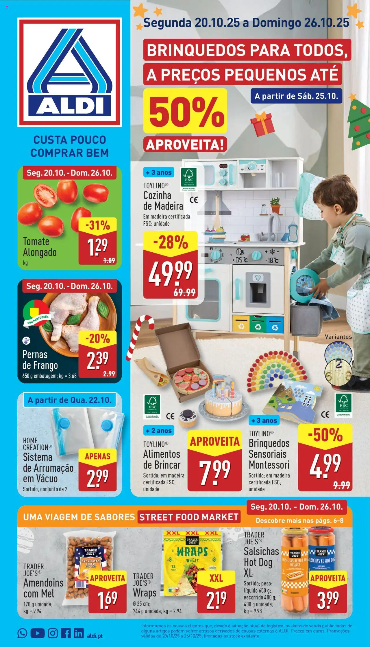 Aldi Folheto de 20/10/2025 - catálogo esta semana - página 1
