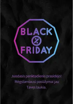 Koops parduotuvės leidinio Black Friday galiojančio nuo 2025.11.16 peržiūra