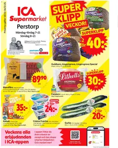 Förhandsgranska reklamblad Perstorp från butik ICA Supermarket gäller från 10/11/2025