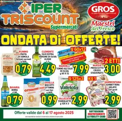 Anteprima dell'opuscolo Attuale volantino dal negozio Ipertriscount valido da 06/08/2025