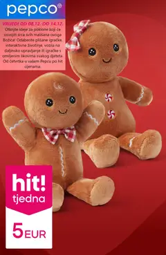 Pregled letka Katalog trgovine Pepco vrijedi od 08.12.2025