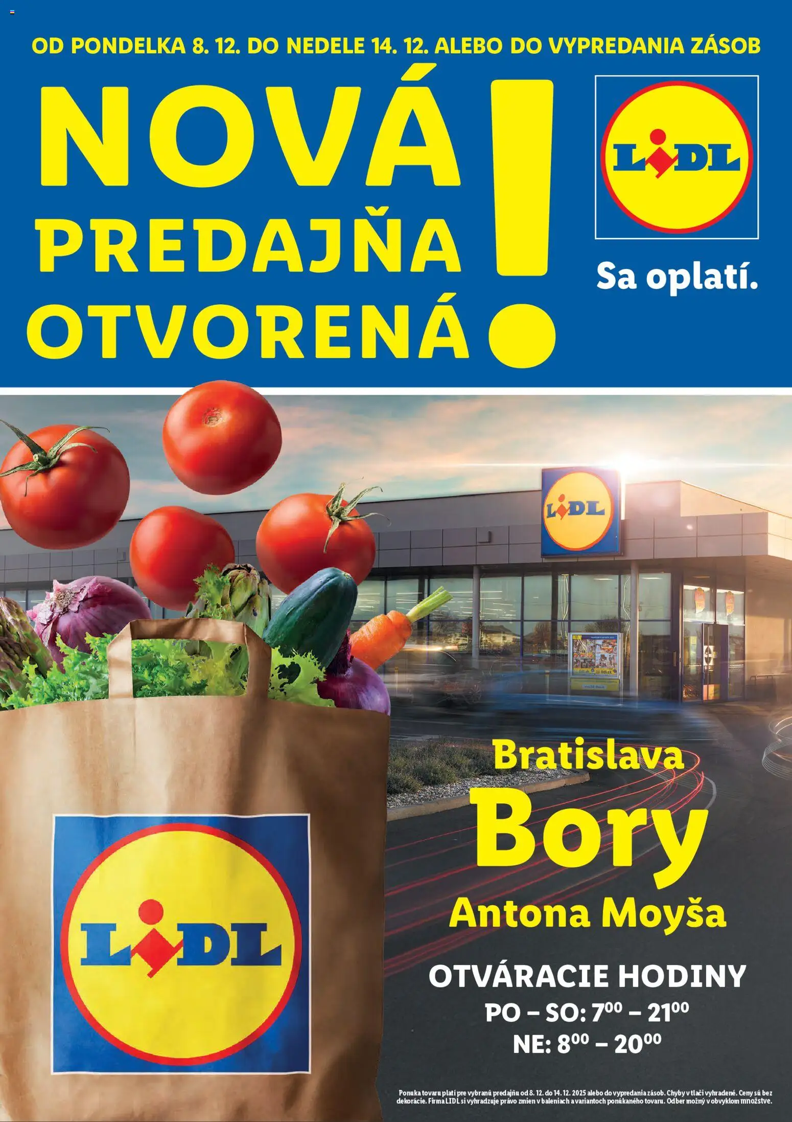 Náhľad Lidl letáku platného od 08.12.2025 - Hodiny