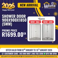 Preview of Laduma Hardware flyer valid from 02/01/2026
