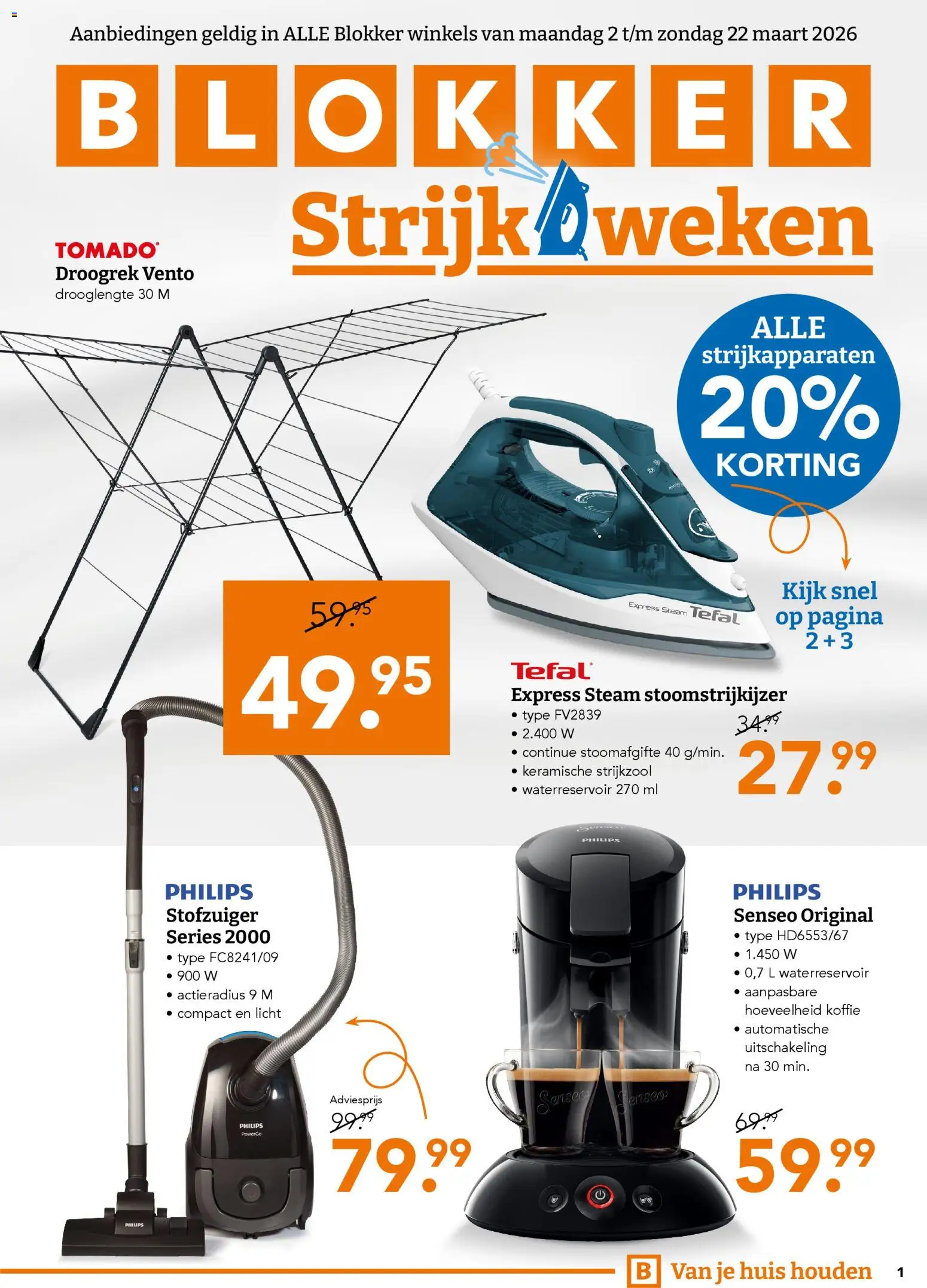 Voorbeeld van Blokker folder van winkel Blokker geldig vanaf 02-03-2026