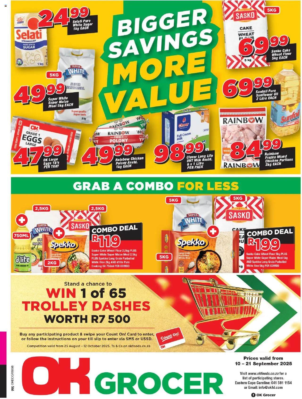 OK Foods Eastern Cape - OK Grocer from 10/09 - 21/09/2025 > Promotions