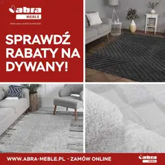 Pogląd gazetki "Abra meble gazetka" ze sklepu Abra meble ważnej od 20.03.2026