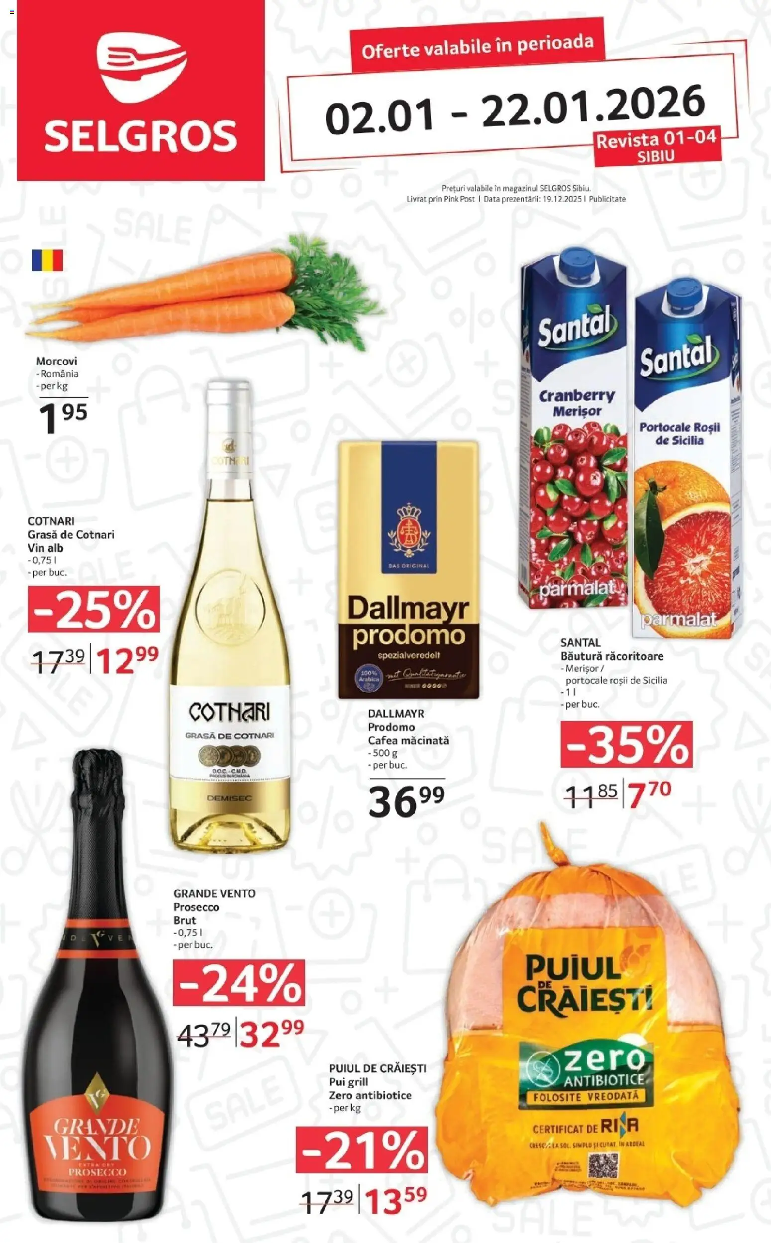 Previzualizarea de cataloage: Selgros Catalog - Sibiu valabil de la 02.01.2026