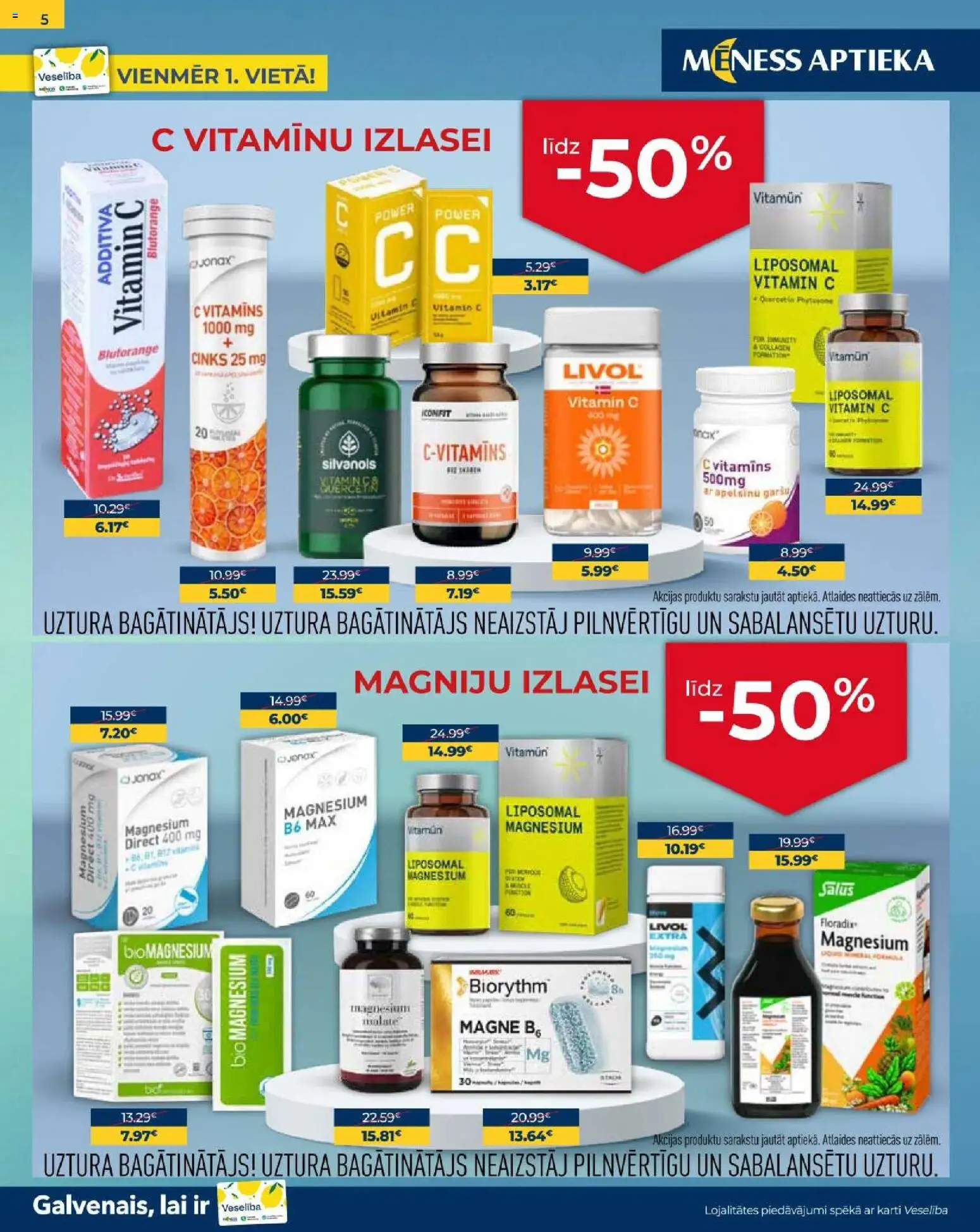 Skatīt Mēness aptieka akciju bukletu, derīgs no 2026.01.01