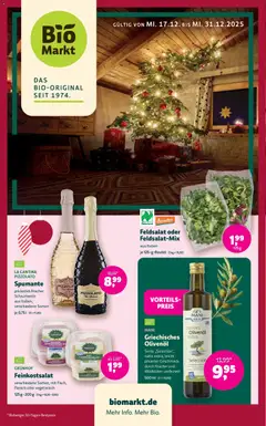 Vorschau von dem Prospekt des Geschäftes BioMarkt, gültig ab dem 17.12.2025
