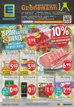 Vorschau von dem Prospekt des Geschäftes Edeka, gültig ab dem 26.10.2025