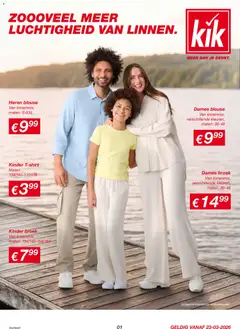 Voorbeeld van KiK folder van winkel KiK geldig vanaf 22-03-2026